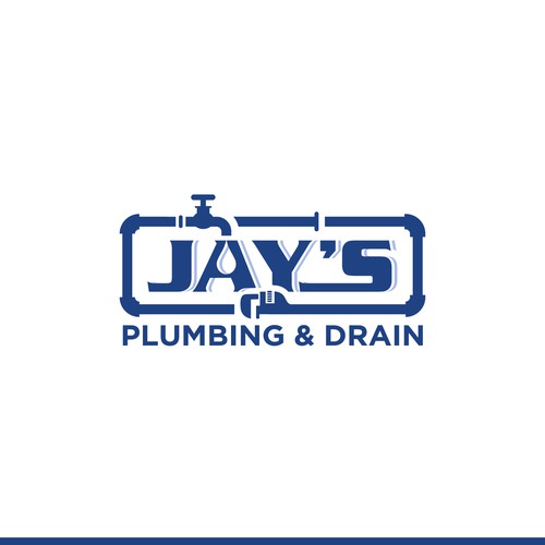 Designs Jay’s should be main part and plumbing and drain below Logo