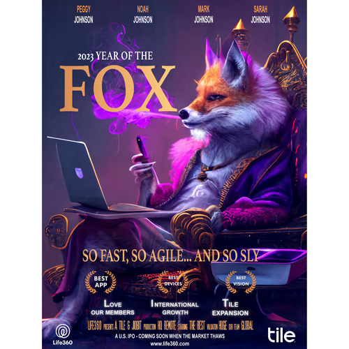 Design di Life360 2023 Year of the Fox Poster di Asiel ..