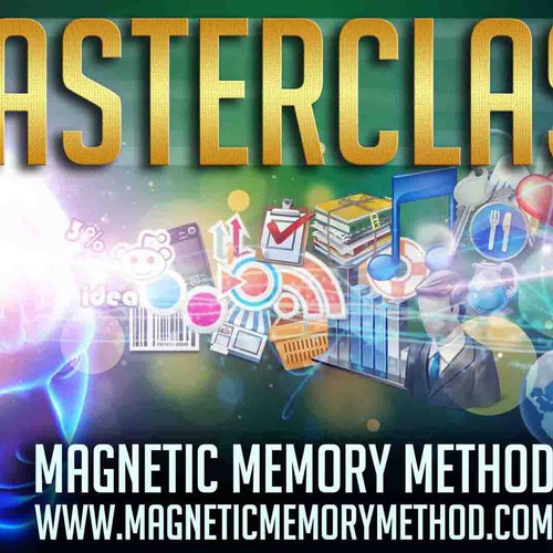 Course images for Memory Masterclass and Masterplan videos Design by erwintito