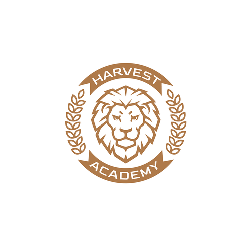 Harvest Academy Lions Mascot Design by DKG1111