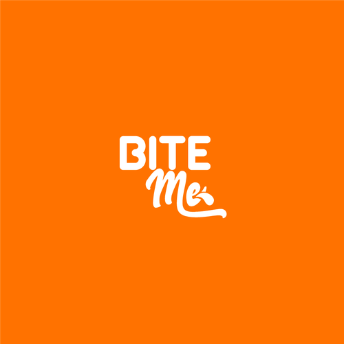 BITE ME LOGO DESIGN FOR AN ONLINE ORDERING FOOD APP Design por DrikaD