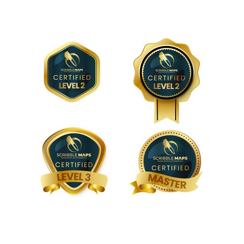 Certification Badges Design réalisé par dalheners