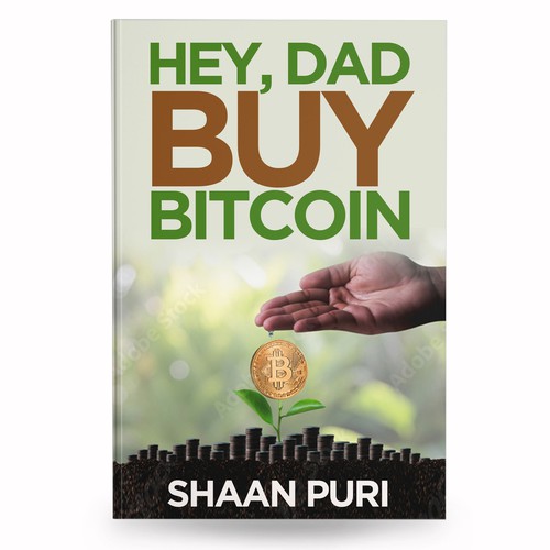 Bitcoin Book Cover Contest! Design by anisha umělec