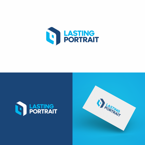 Custom Oil and Watercolor Portrait Logo and Word Art Design by SweetCactus