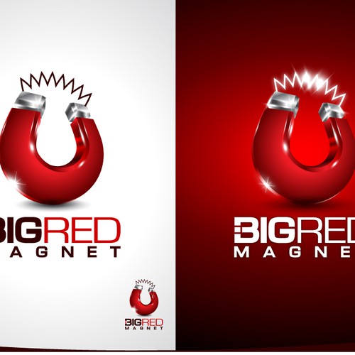Big Red Magnet Logo | Logo design contest