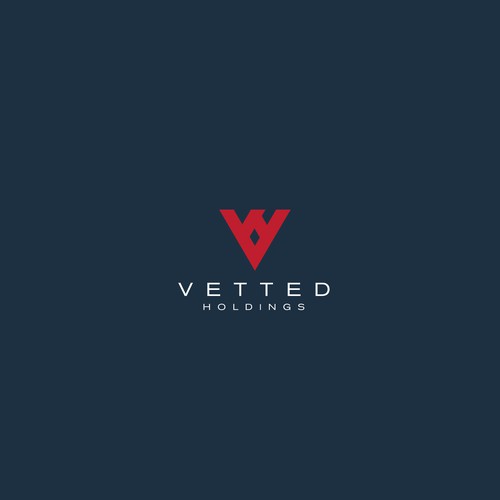 Vetted Holdings New Logo Design by reflect the style ™