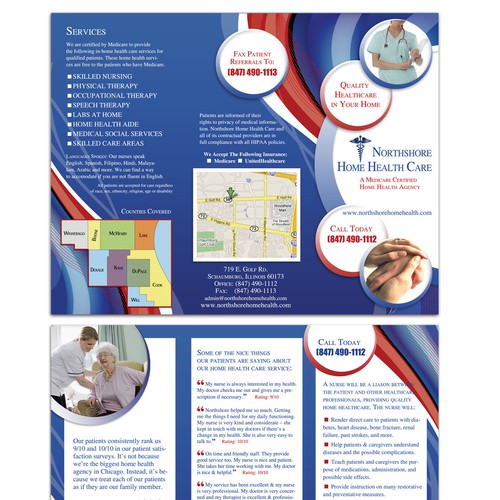 **Healthcare Brochure Needed Please - Super Easy**