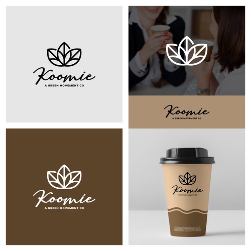 Design a minimalist logo for a eco friendly coffee cup Design by F.RIZ