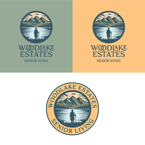 Create an Iconic Logo for Our Senior Living Community - Woodlake Estates Senior Living Design by Wicked By Design