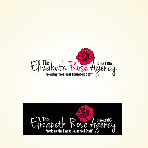 Help The Elizabeth Rose Agency, Since 1986 with a new logo Logo