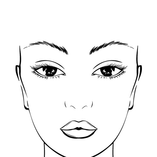 Makeup Facechart | Other art or illustration contest
