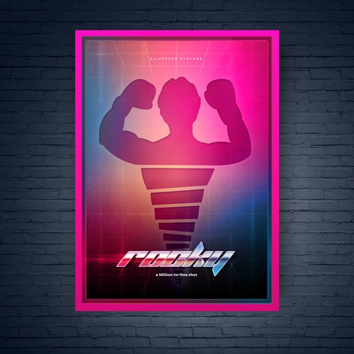 Create your own ‘80s-inspired movie poster! Design by Vivi - Beau