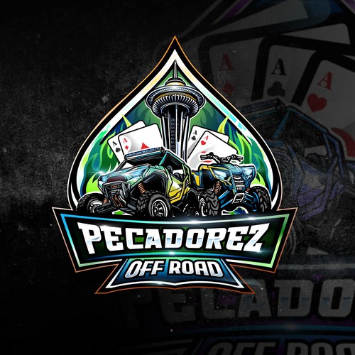 "look to have atv, utv merchandise" ganador Logotipos