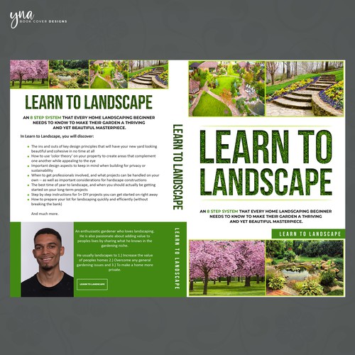 LOOKING FOR A UNIQUE AND BEAUTIFUL BOOK COVER DESIGN FOR A HOME LANDSCAPING BOOK Design by Yna