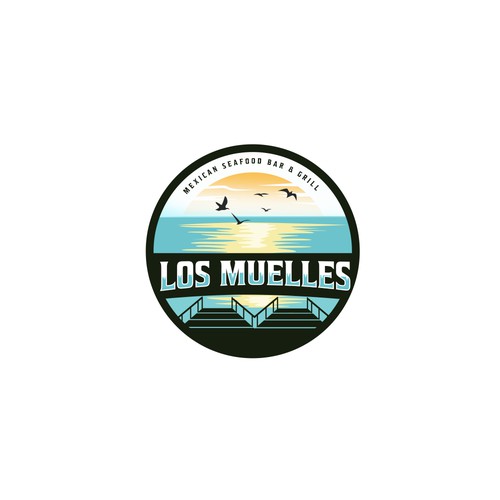 Coastal Mexican Seafood Restaurant Logo Design Design por The Seño