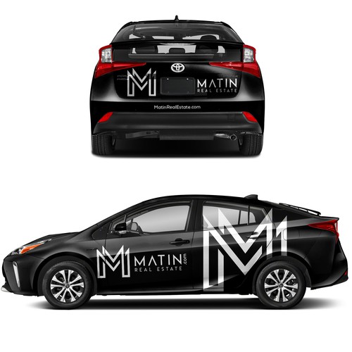 Luxury Real Estate Firm Prius Wrap Design by ssrihayak