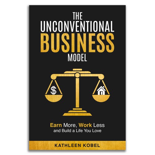 Book Cover Design (The Unconventional Business Model) Design by Waris Baig 786