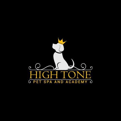 High Tone Logo For A Multinational Pet Grooming Spa And Academy