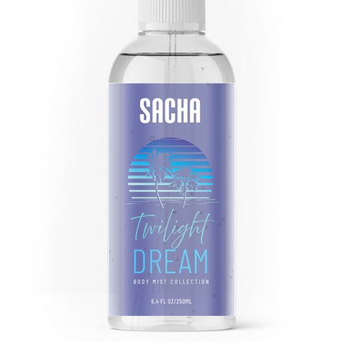 Sacha Body Mist Design by ve_sta