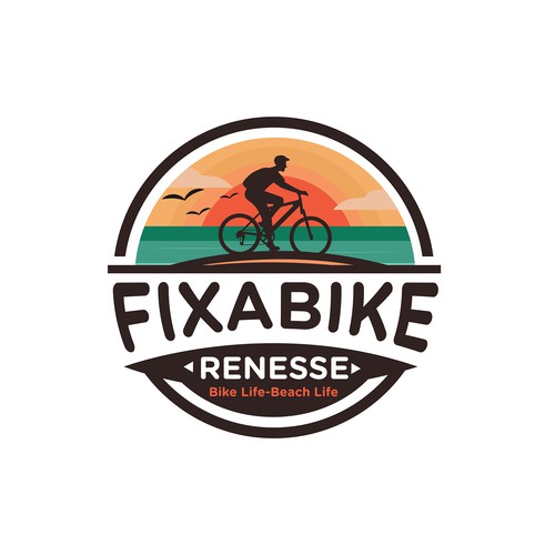 Designs | Design a beach/bike lifestyle logo for clothing | Logo design ...