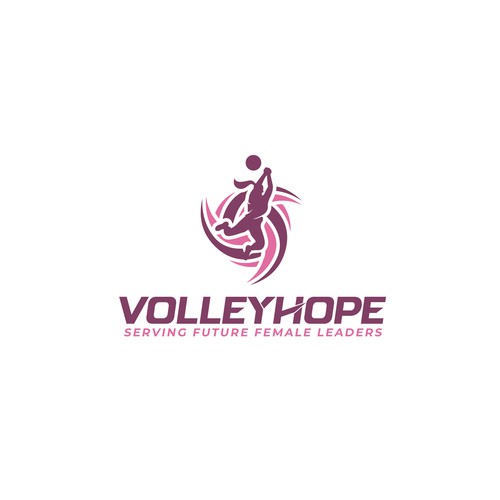 Design a vibrant woman empowering logo that portrays inclusivity and opportunity to play volleyball! Design by Arfian Huda