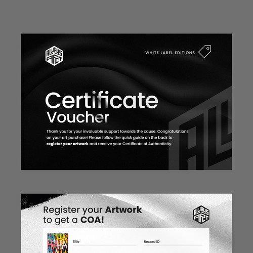 Certificate Voucher Design by Black-Pepper