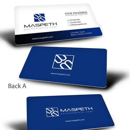 Maspeth Environmental Corp. needs a new stationery Design by conceptu