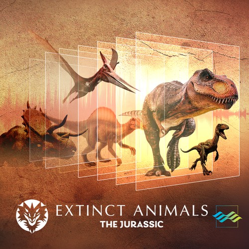 Unique sound library of 'extinct animals' needs a polished visual cover! |  Album Cover contest | 99designs