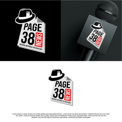 Design a logo for an independent news media company Design réalisé par point_up