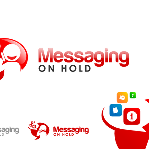 Create the next logo for Messaging On Hold Design by mind_idea™