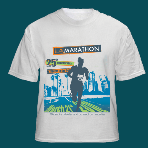 LA Marathon Design Competition Design by VD design