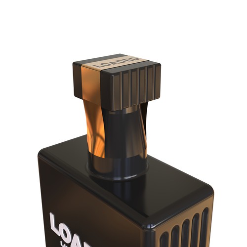 Masculine Cologne-Scented Laundry Detergent Bottle Diseño de Hamed.1