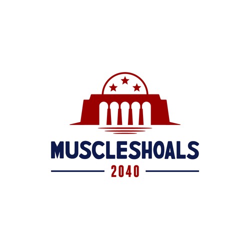 We need a dynamic brand for the City of Muscle Shoals! Design by yukii