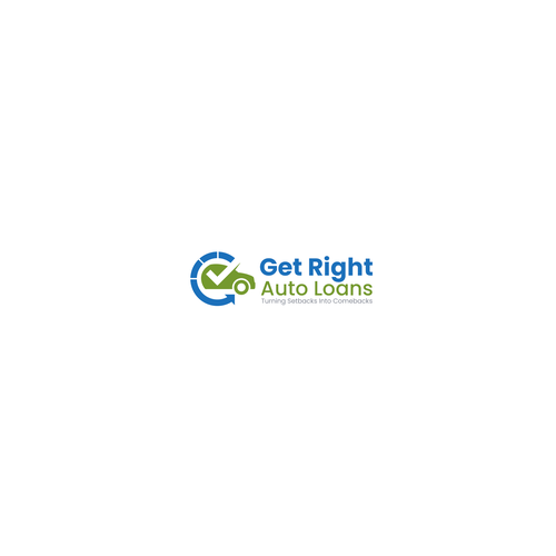 Get Right Auto Loans Logo Design by King Cozy