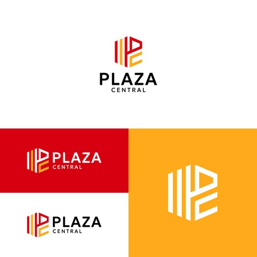 Logotipo Plaza Central Design by Dinaw_Studio