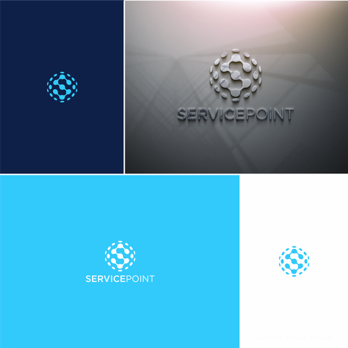 Service Point - Create New Logo and Brand Identity Design by IvanZfan