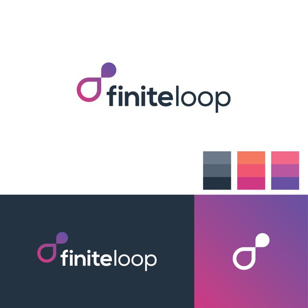 finiteloop logo design