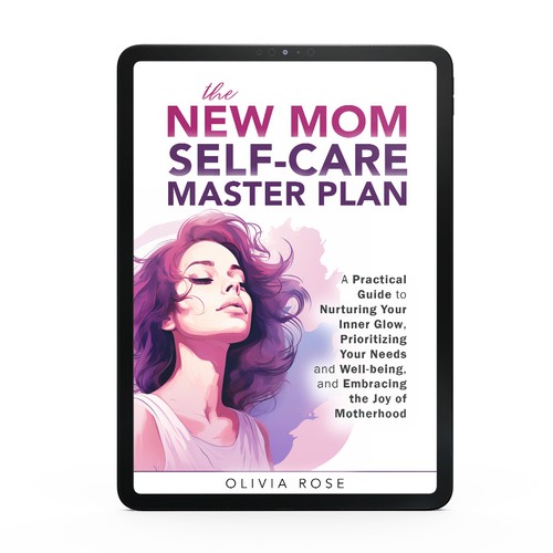 Self-care for New Moms book cover Design por Laslo Vanger