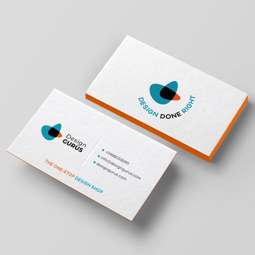 Birendra Chandra DasさんのBusiness Card for DesignGurus.comデザイン