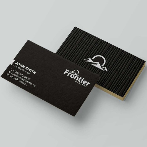 Create a business card with a rock solid brand Design by Design sp