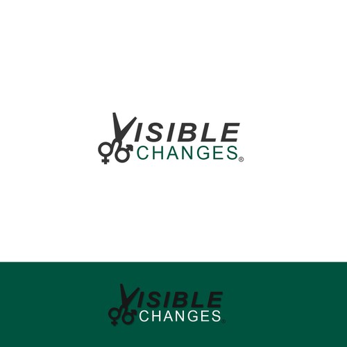 Create a new logo for Visible Changes Hair Salons デザイン by 143Designs