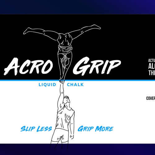 Circus Acrobat needs a product label! Design by Aldo_J96