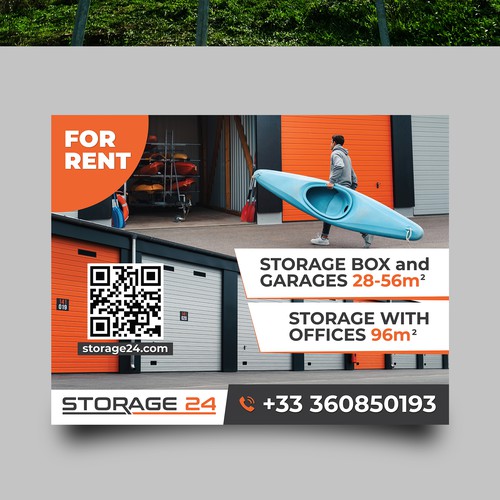 Design di Creative banner design for a storage company di deehage