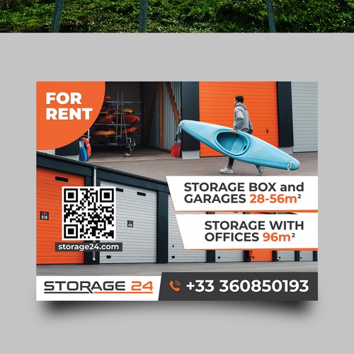 Creative banner design for a storage company Design by deehage