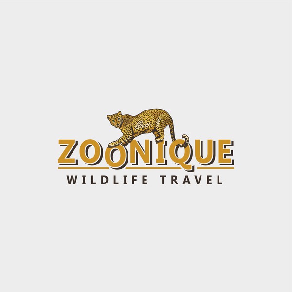 Design by M.D Design titled "Design a Wild Logo for a Wildlife Travel Company"