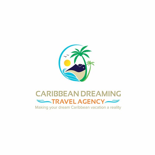 Breezy Caribbean feel for a great vacation in the Caribbean Design by JobDONE