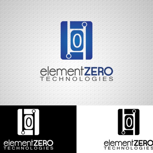 logo for Element Zero Technologies Design by FireNIceDesigns