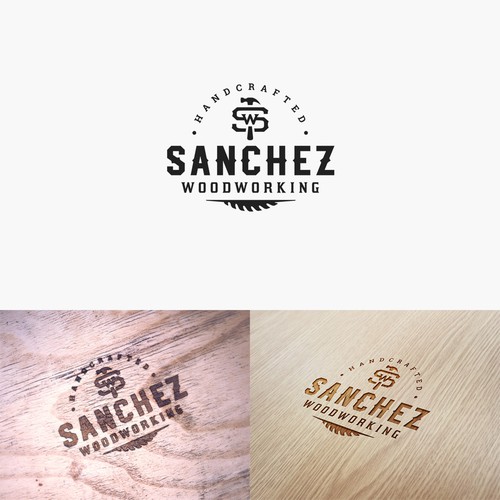 Wood burning logo Design by Arisabd
