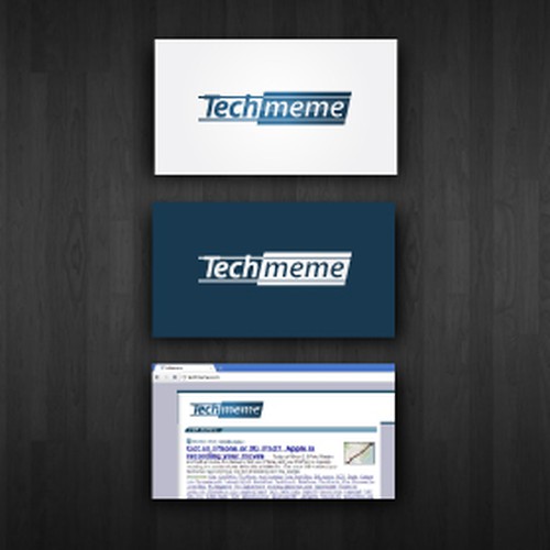 logo for Techmeme Design von brand id