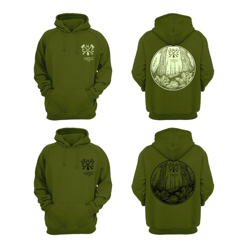 Humboldt Clothing Company needs original pen and ink style hoodie design Design by andrs01